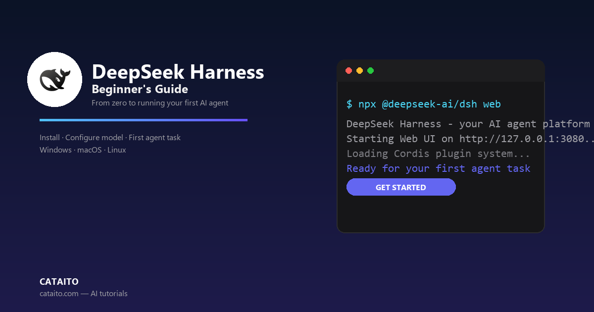 DeepSeek Harness Beginner's Guide: From Zero to Your First AI Agent